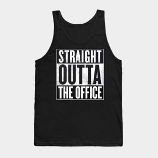 Straight Outta The Office - Dunder Mifflin Tank Top